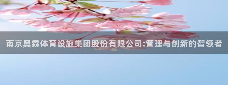 凯捷体育娱乐下载：南京奥霖体育设施集团股份有限公司: