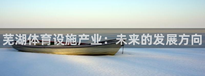 凯捷体育娱乐：芜湖体育设施产业：未来的发展方向