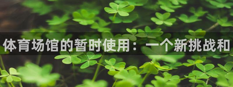 凯捷体育娱乐40996：体育场馆的暂时使用：一个新挑战和