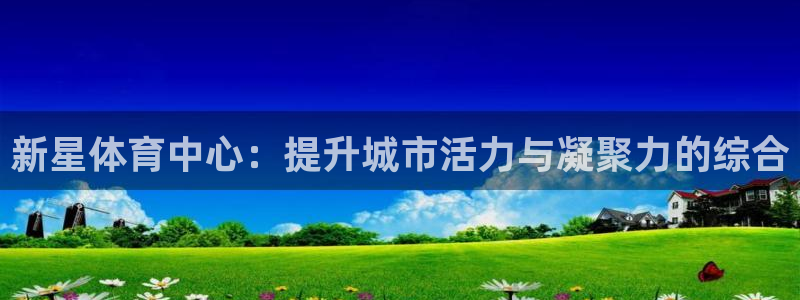 凯捷体育集团logo：新星体育中心：提升城市活力与凝