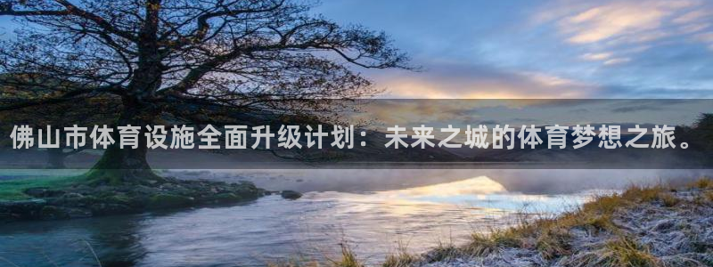 凯捷体育平台APP：佛山市体育设施全面升级计划：未来之城的体