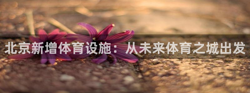 凯捷体育：北京新增体育设施：从未来体育之城出发