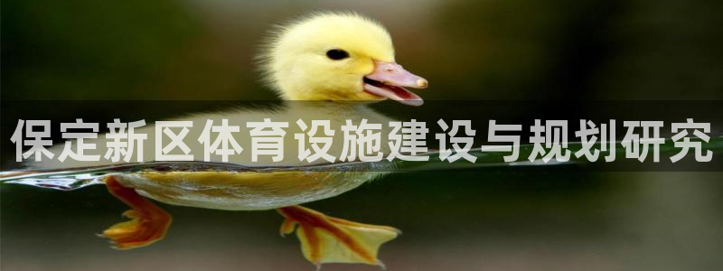 凯捷体育是干嘛的公司：保定新区体育设施建设与规划研究